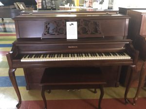 used Baldwin Cherry Console for Sale