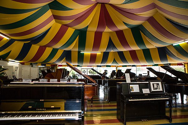 Turner's Keyboards circus tent