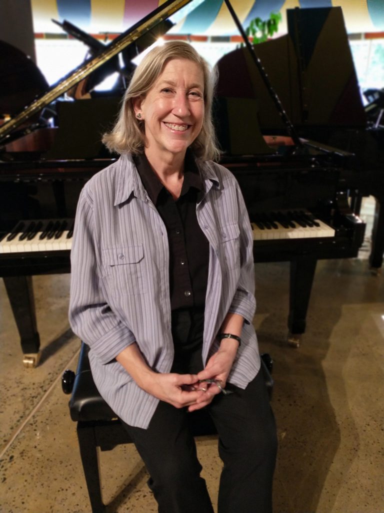 Ms. Sue Tomlin, Piano Teacher at Turner’s Keyboards