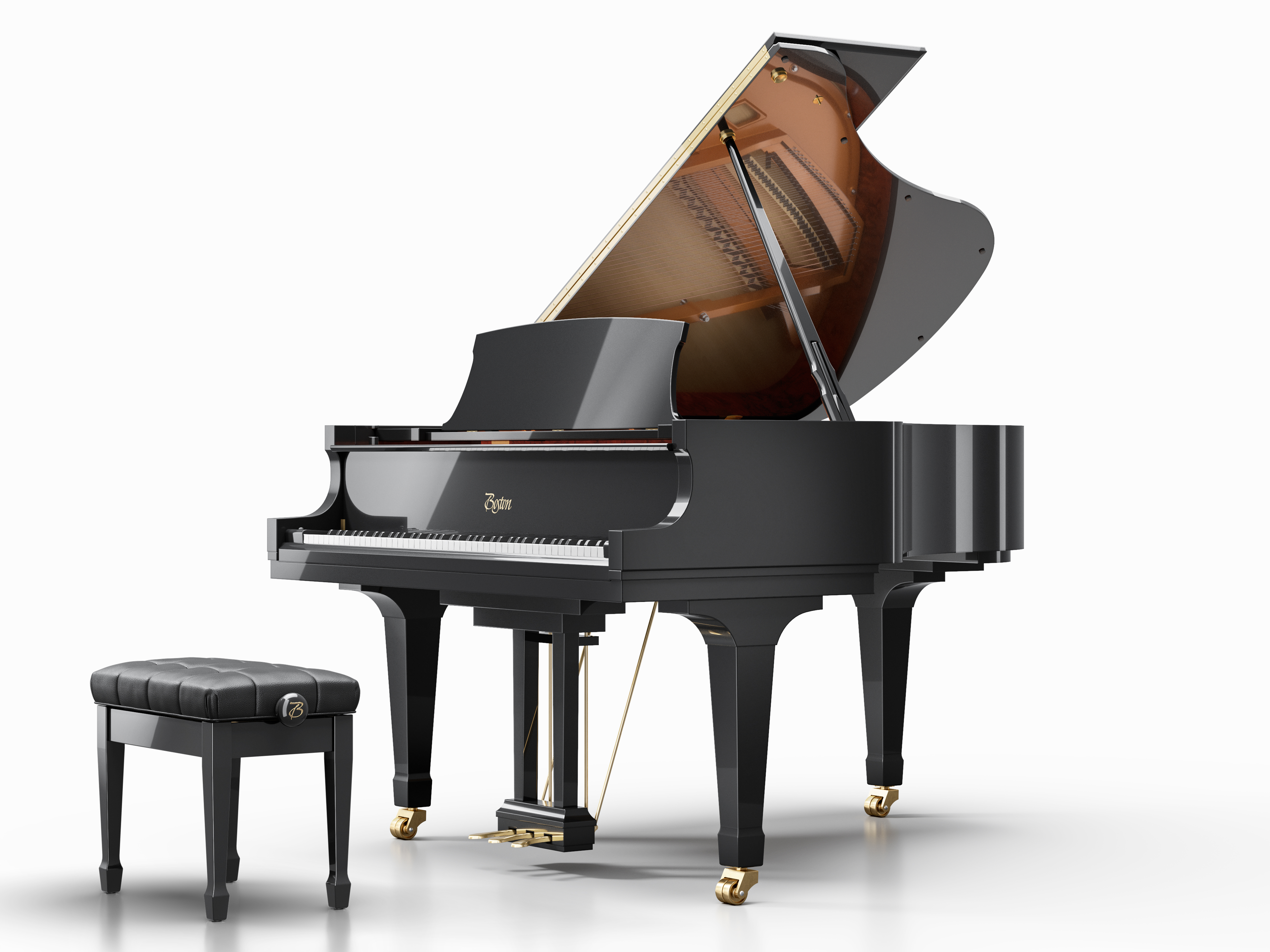Boston GP-178 5'10” Performance Edition II Grand Piano, Designed